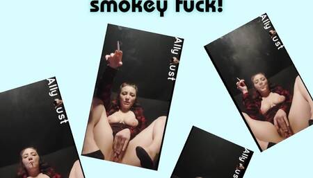 Milf seduces step son into smokey fuck