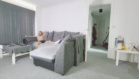 Boys who don't listen get put over the knee