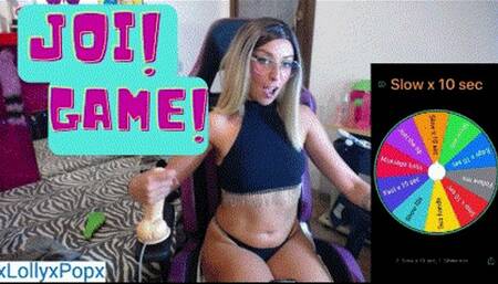 JOI game - WHEEL challenge