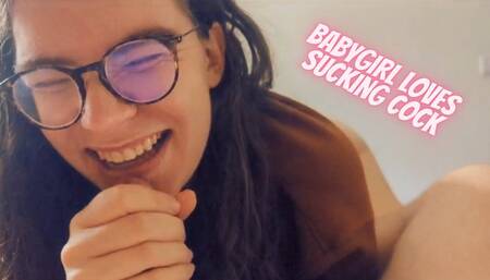 POV - waking up and sucking his cock