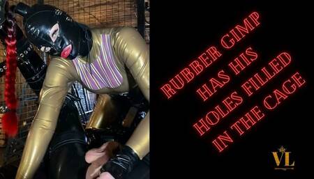 RUBBER GIMP HAS HIS HOLES FILLED