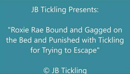 Roxie Rae Tickled After Almost Escaping - HD