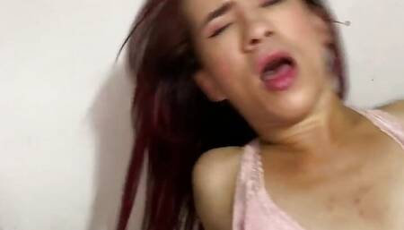 Caught Masturbating And Creampied