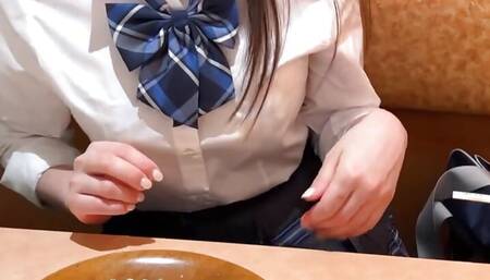 part1 It was a weekday and she called me and I decided to go there from noon! She was embarrassed by the cosplay I brought. She