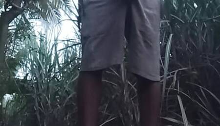 Indian hot naked outside