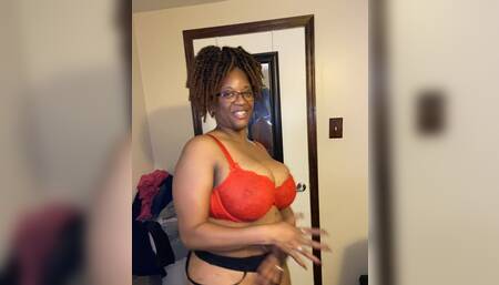 Ebony Gets New Lingerie