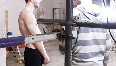 Tied up Maxxie Rivers deep drilled by master Sean Taylor
