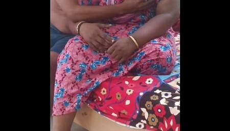 Tamil wife Play and talking with boyfriend