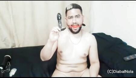 I started playing with an anal plug and a masturbator, the feeling is great.