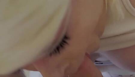 Guy fuck ass chubby blonde
