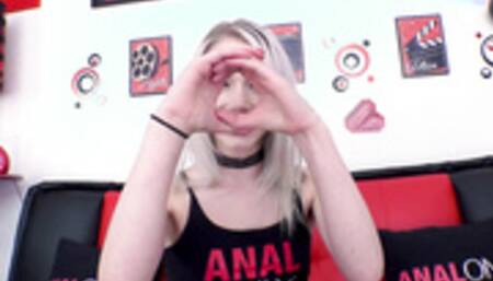 ANAL ONLY Scarlett Hampton's anal interview