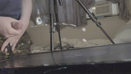 Slow-motion cumshot #13! Busting a big ol' nut!