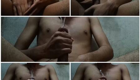 Indian guy Cum complitaion fucked vabi cumming twice,JOI Final part, audio highly recommend