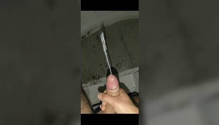 The best ejaculation. I masturbate in a hotel.