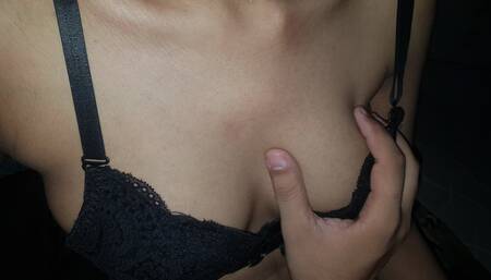 Play With My Girlfriend Boobs Blowjob Tiktok star Full HD
