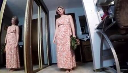 HouseWifeGinger - Trying on Swimsuits with My Son