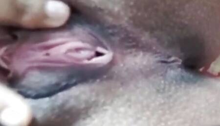 Showing pussy hole