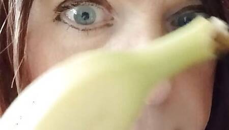 Eating a Banana