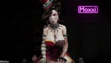 Moxxi Goes From a Titty Fuck to Riding Cowgirl