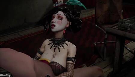 Moxxi Ges a Gooey Surprise During a Titty Fuck