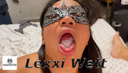 Horny Pinay MILF toys herself to squirting orgasm and swallows big load of Daddy's cum! - Lexxi Wett