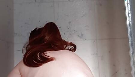 Fat Ass anal BBC Dildo Masturbation