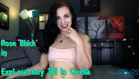 Expl-oral-tory JOI In Cruella