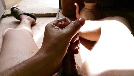 Hand job in