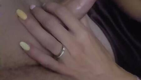 I suck my stepbrother when I wake up and he cums in my mouth