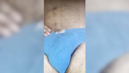Premature cumshot while playing with dick - handjob