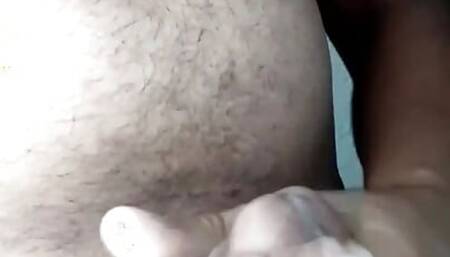 The big beautiful white penis the guy plays with his penis until he gets the milk out of it
