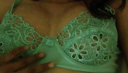Indian Wife In Lingerie Ready For Hot Sex In Bed
