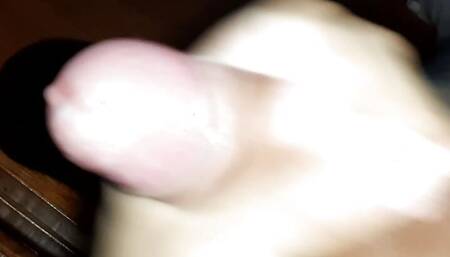 Huge load of liquid semen splashes all over my abdomen
