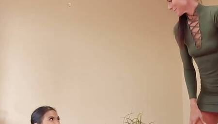 Petite Asian Jada Kai Fucked By MILF Sofie Marie