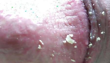 close up of my ugly and dirty cock
