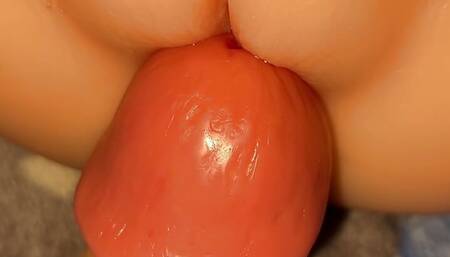 Huge trans cock fucking a beautiful girl in bed