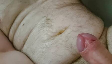 Pissing on my belly