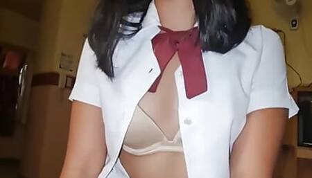 Tutor or Kantot Session? TINANGGAL ANG CONDOM!!! Creampie Para Pasado Kay Sir