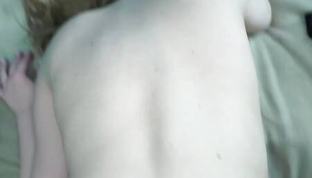Busty blonde did not come over to study