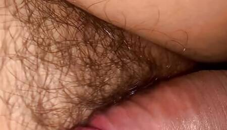 Wet pussy and big natural bouncy boobs