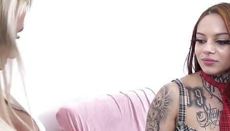 Latina Teen Lesbian Seduces Her Busty Professor