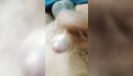 Hand job my big dik