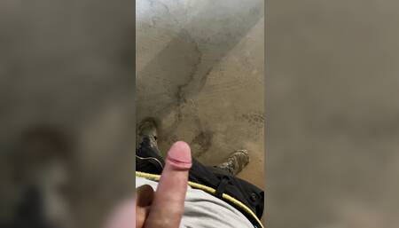 Jerk off at work