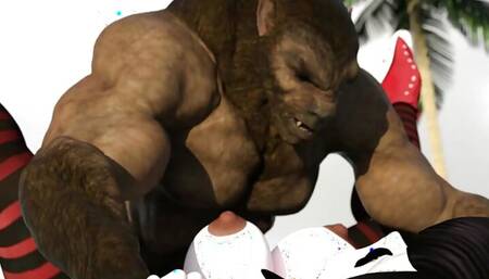 Mavis Dracula Fucked Hard by Monster on Public golf course