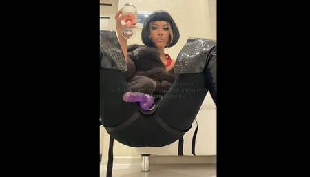 Domina Evgenia - a Loser Like You Doesn't Deserve to See My Boobs (pov)