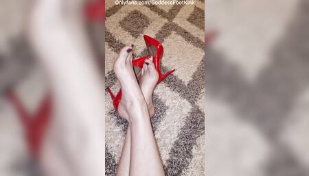 High heels are worn best by me GoddessFK