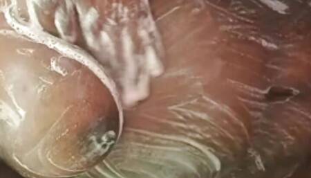 Tamil cockold couple bathing