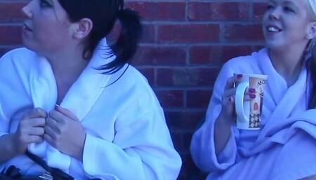 Dirty British Duo Cock Sucking Gangbanging Amateurs