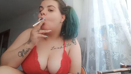 With his chest exposed