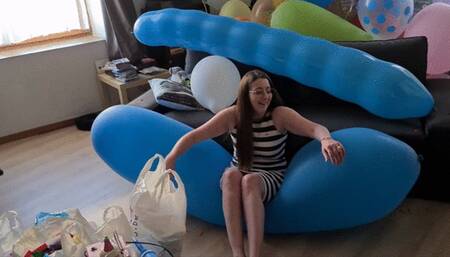 Sophie pops all my balloons